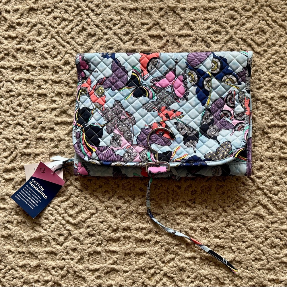 Vera Bradley Quilted Multicolor Travel Organizer
